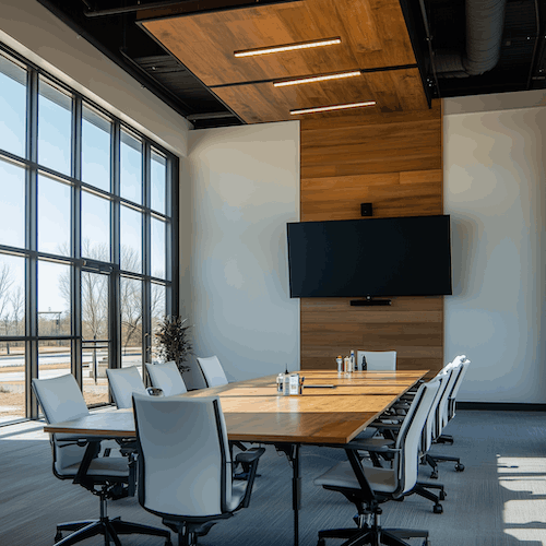 Storm AV Grey Conference Room
